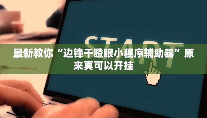 最新教你“边锋干瞪眼小程序辅助器”原来真可以开挂