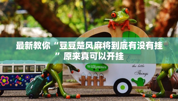 最新教你“豆豆楚风麻将到底有没有挂”原来真可以开挂