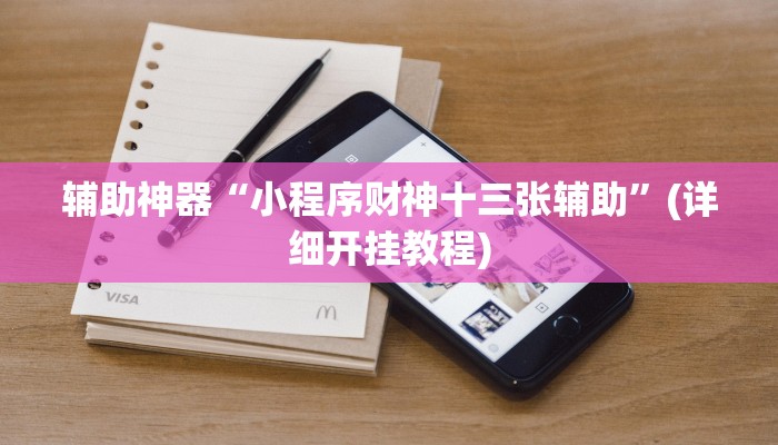 辅助神器“小程序财神十三张辅助”(详细开挂教程)
