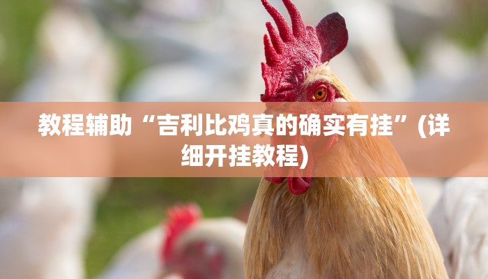 教程辅助“吉利比鸡真的确实有挂”(详细开挂教程)